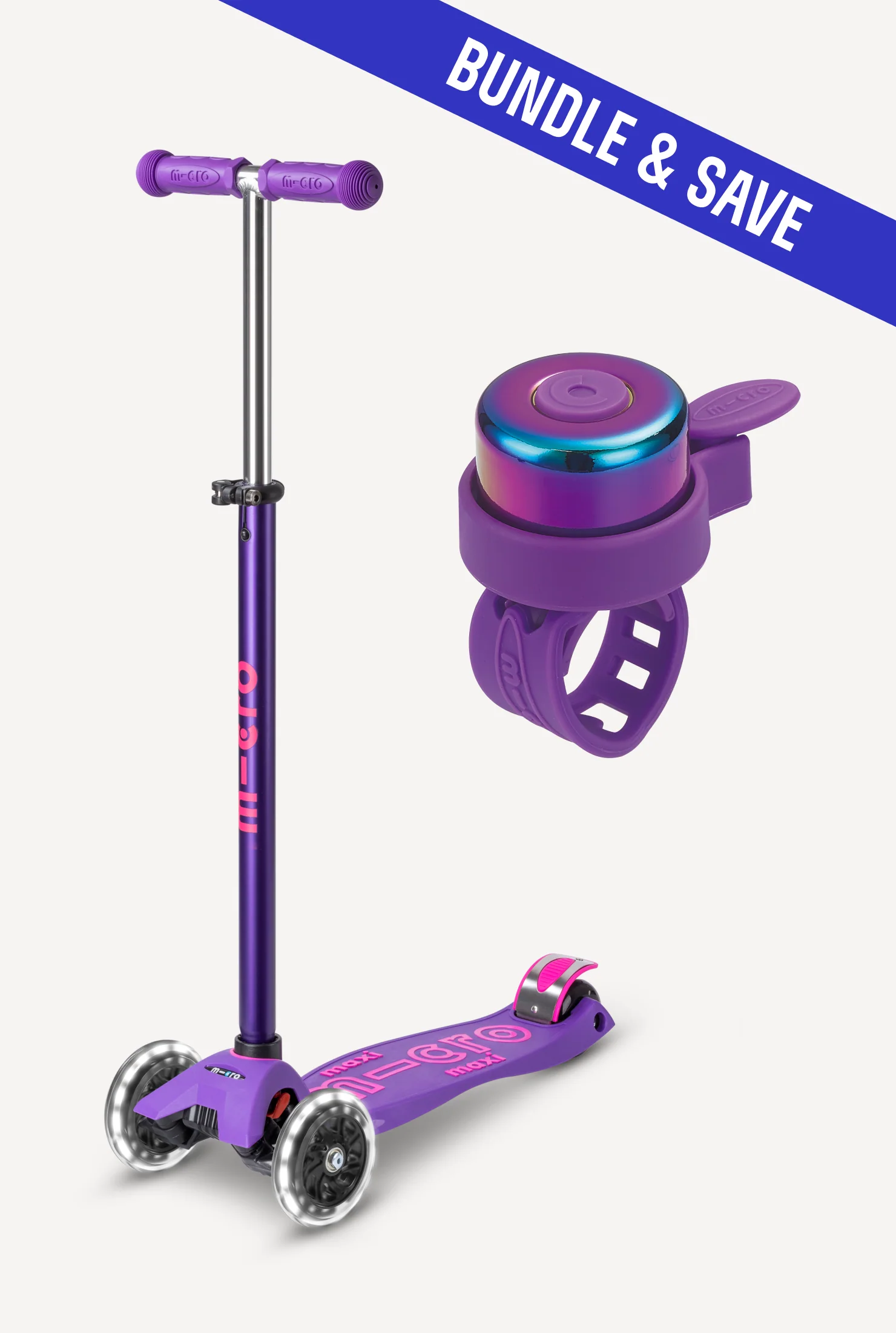 Maxi LED + Scooter Bell