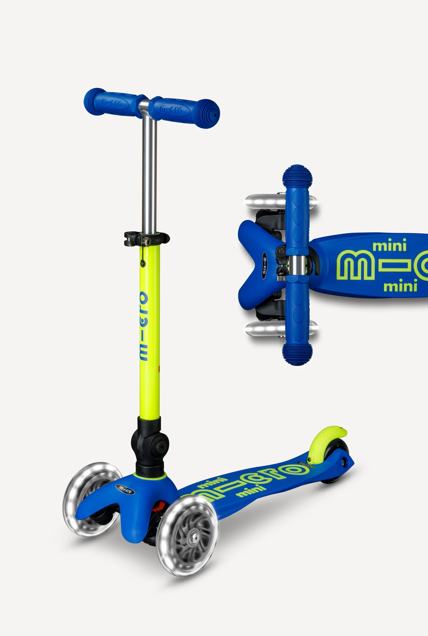 Micro Mini Foldable LED Scooter - Image 5
