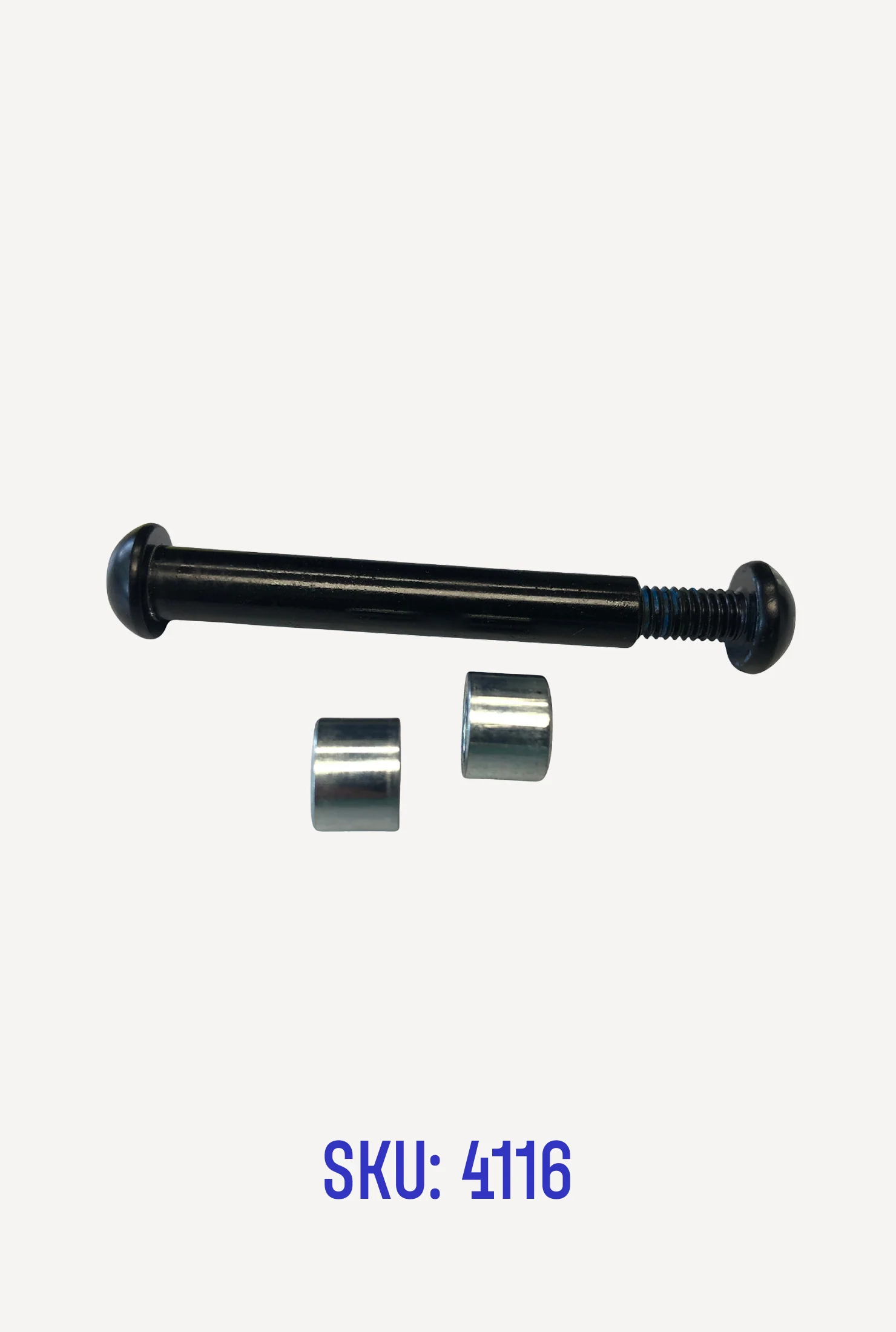 Parts: Rear wheel axle (with x2 spacers) for Sprite Suspension