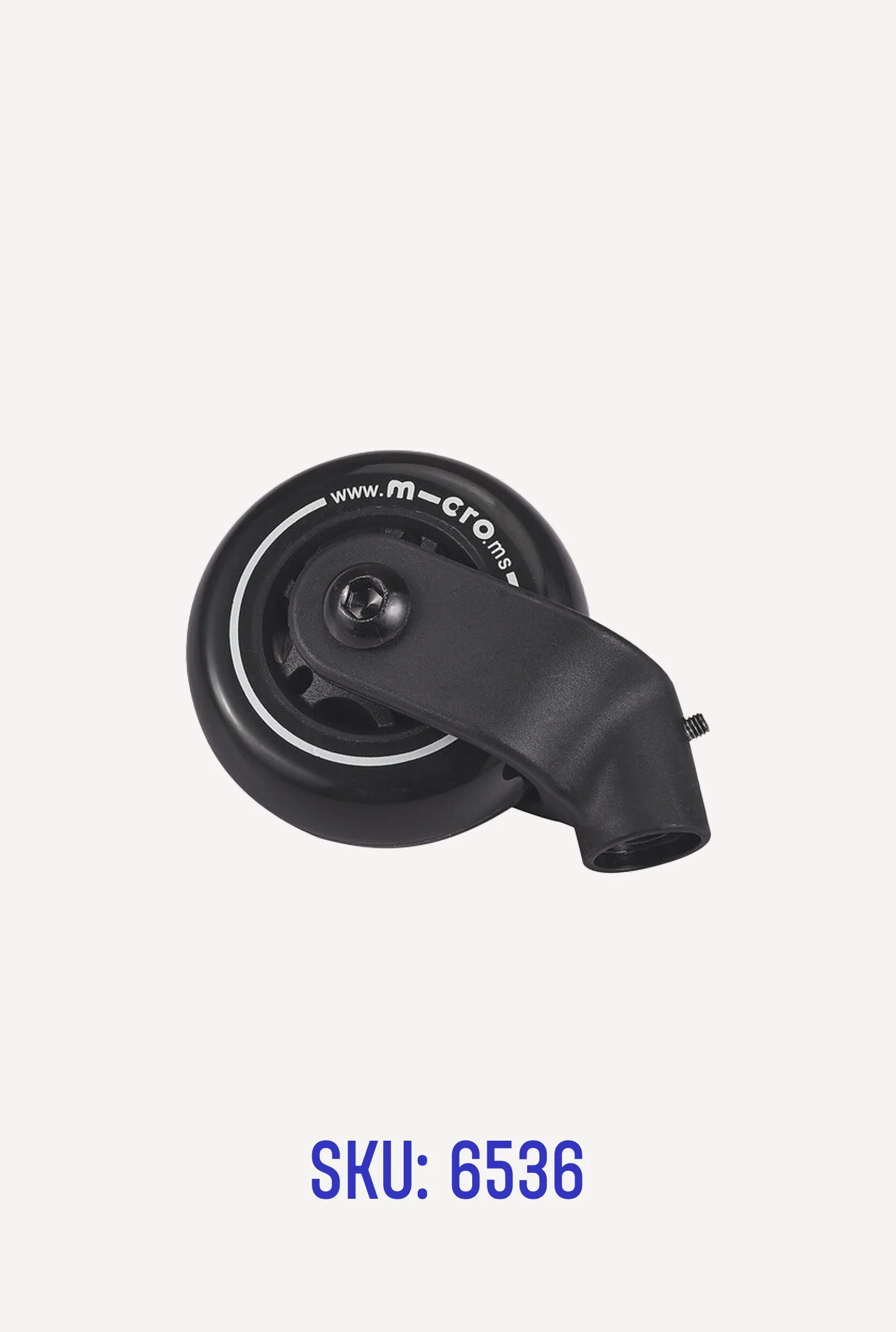Parts: Small wheel for Luggage Eazy complete with axle and grub screw
