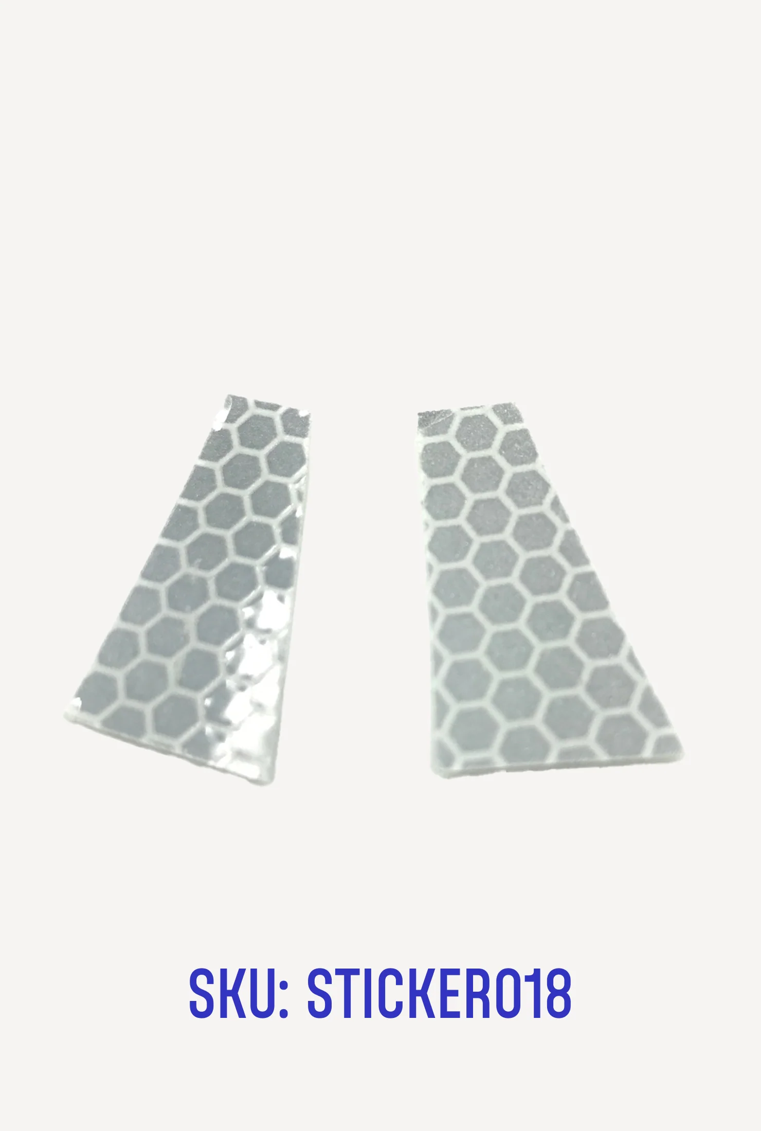 Parts: Reflective Stickers (2) for Rear of Mini & Maxi Deluxe