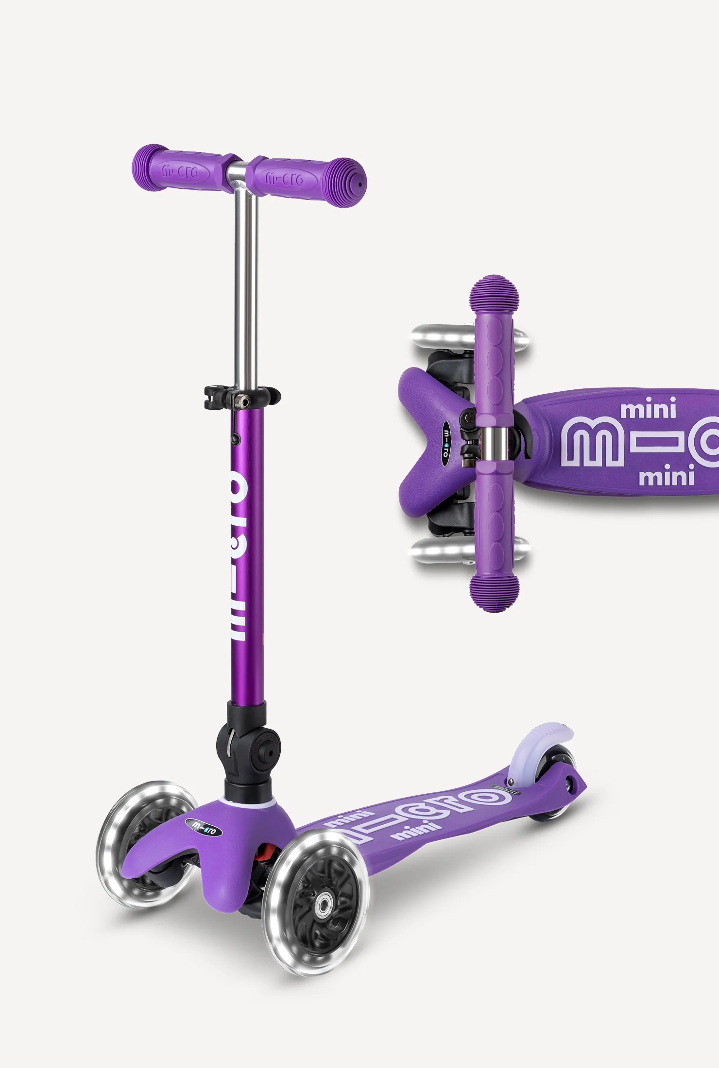 Micro Mini Foldable LED Scooter - Image 13