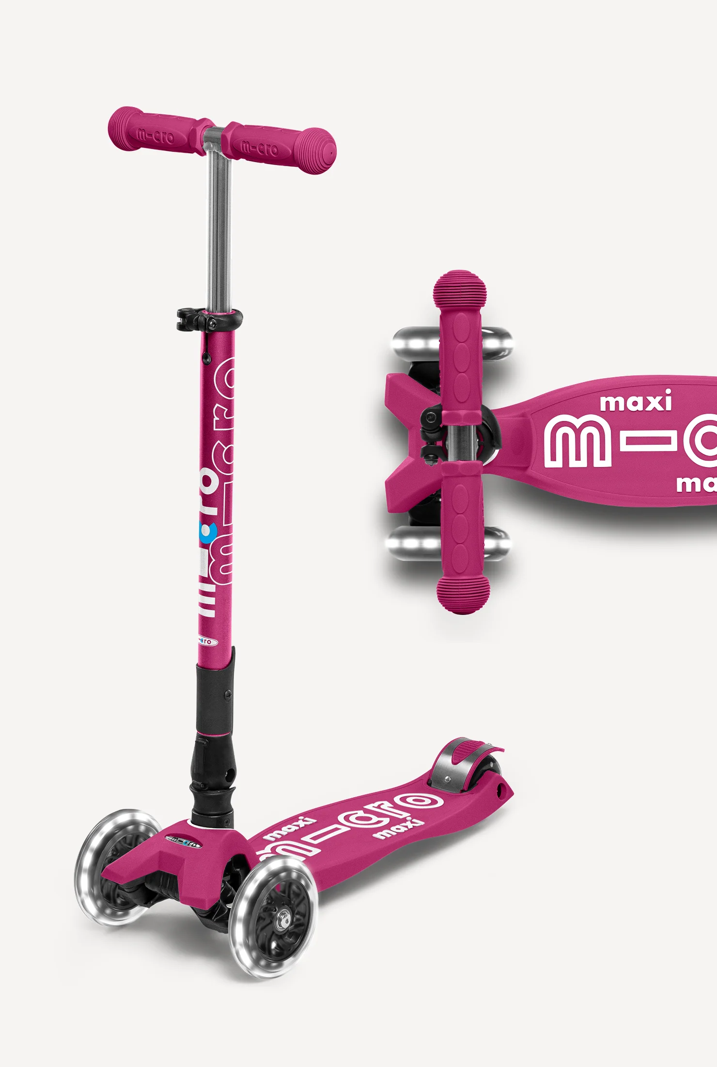 Micro Maxi Foldable LED Scooter - Image 5